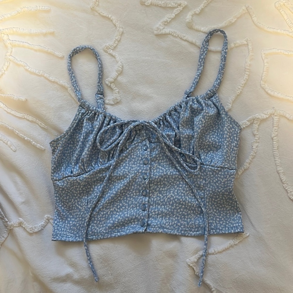urban outfitters tie tank top